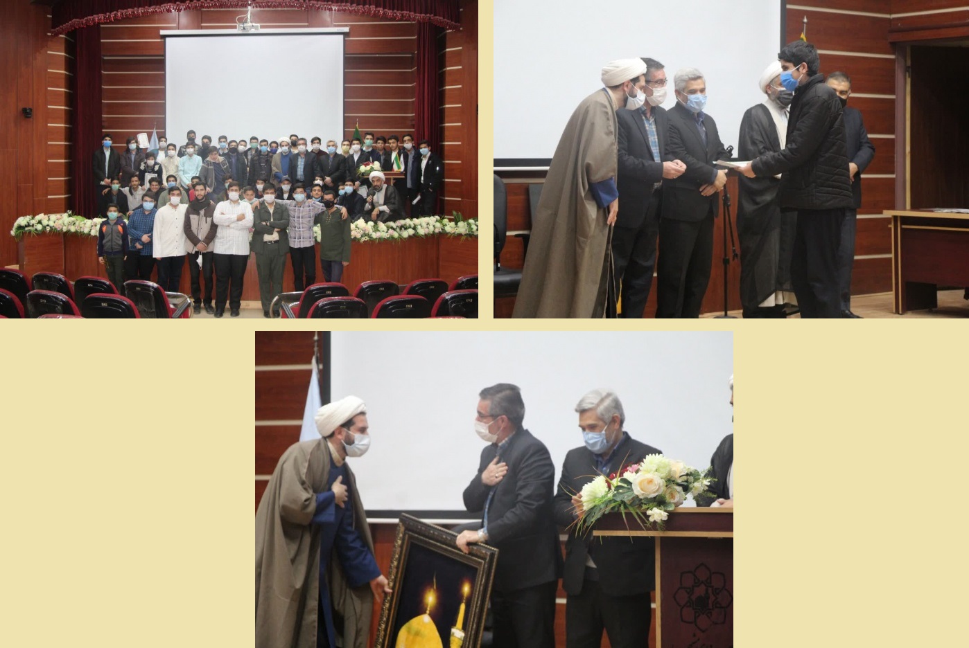 گزارش تصویری تقدیر از دانش آموزان برتر علمی ، فرهنگی در دبیرستان پسرانه علوم و معارف اسلامی شهید مطهری مشهد