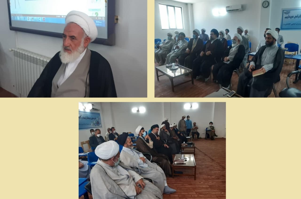 گزارش تصویری از نشست پاسخ گویی به شبهات قرآن در مدرسه علمیه حضرت آیت اله میرزا ابوتراب امامی کاشانی