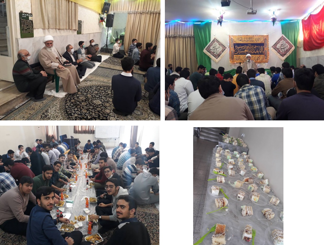 گزارش تصویری از برگزاری جشن ولادت حضرت امام حسین (ع) در دبیرستان پسرانه علوم و معارف اسلامی شهید مطهری واحد تهران