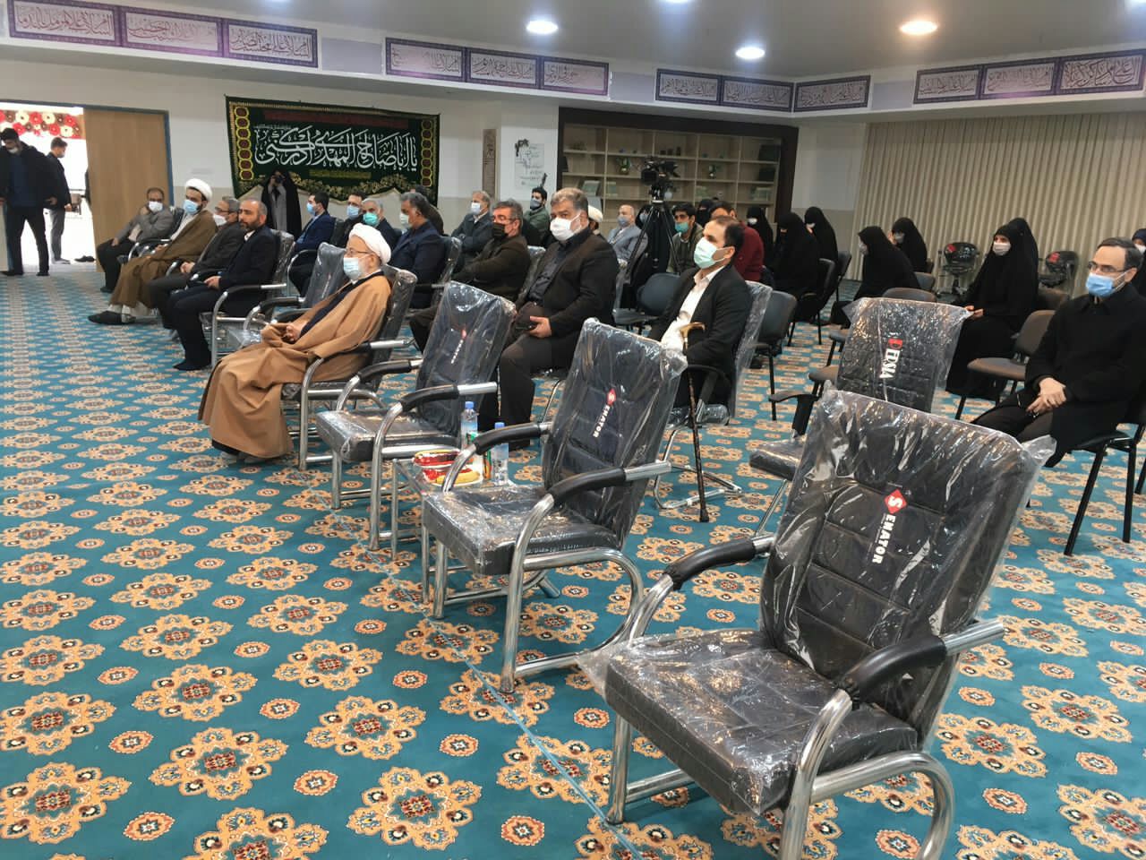 افتتاح دبیرستان دخترانه علوم و معارف اسلامی شهید مطهری مشهد با حضور حضرت آیت اله امامی کاشانی(دامت برکاته)
