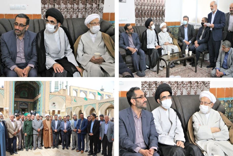 برگزاری نشست پیگیری مشکلات آستان مقدس حضرت سلطانعلی بن امام محمدباقر (ع) با حضور حضرت آیت‌اله امامی کاشانی (دامت برکاته)