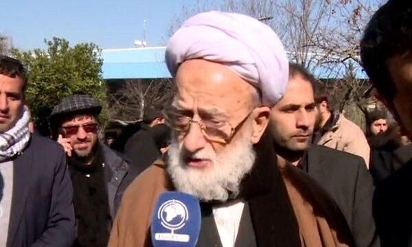 حضور حضرت آیت اله امامی کاشانی (مدظله العالی) در راهپیمایی 22 بهمن 1398