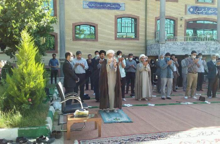 برگزاری نماز عید سعید فطر به امامت حضرت آیت اله امامی کاشانی(مدظله العالی)